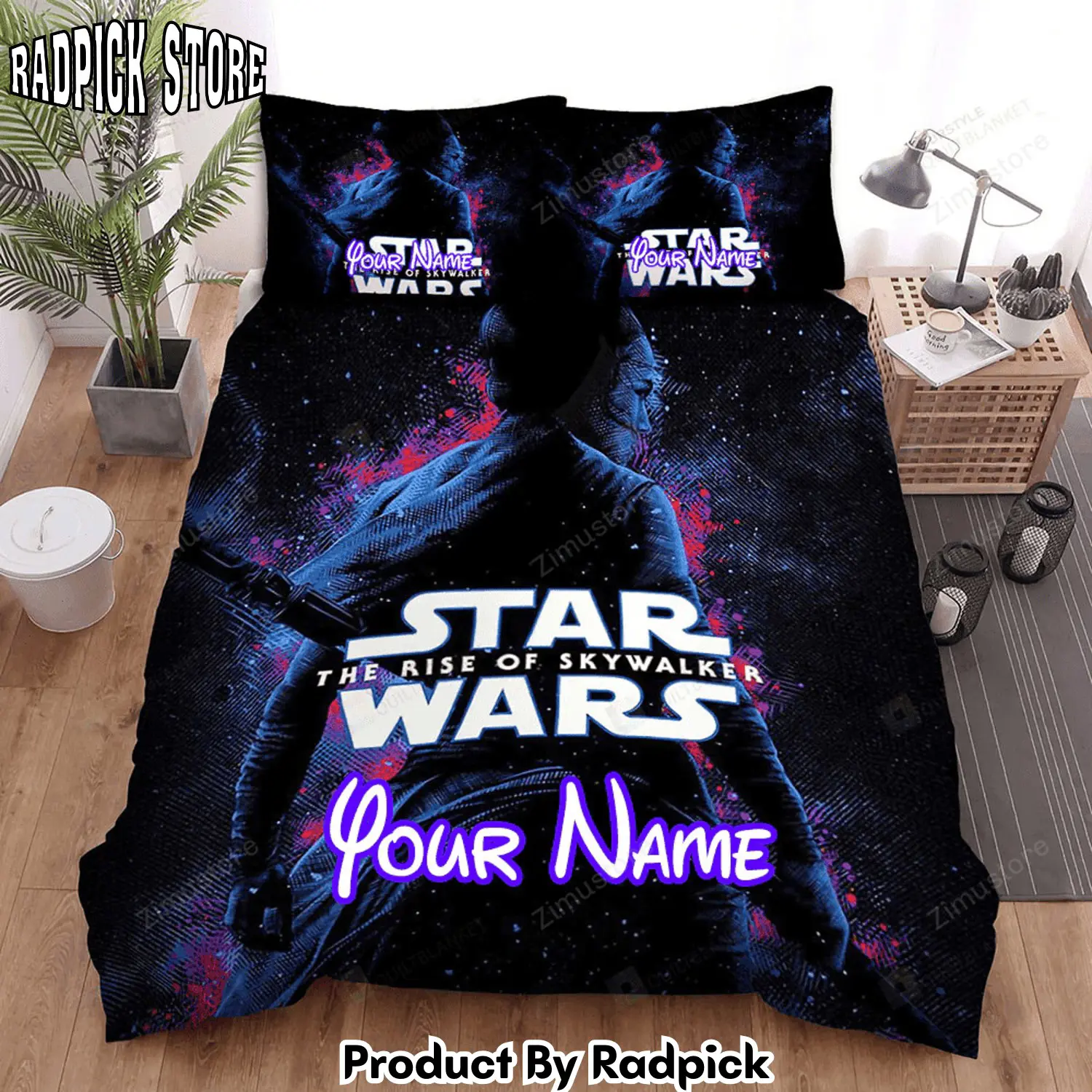Radpick star wars episode ix the rise of skywalker every generation has a legend december 20 movie poster bed sheets duvet cover personalized name bedding sets rp3271945